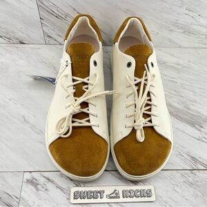 Birkenstock Shoes Bend Low Decon Pop Mink/Eggshell Leather Nubuck